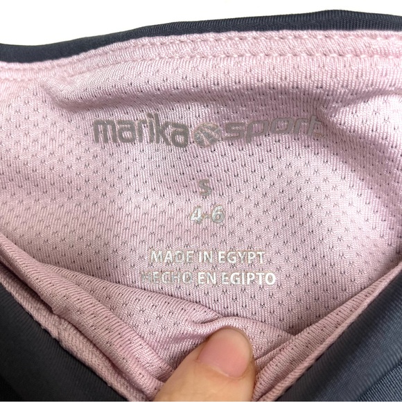 Marika Sport Women's Cropped Leggings Tights Blue Small Training - Picture 6 of 11